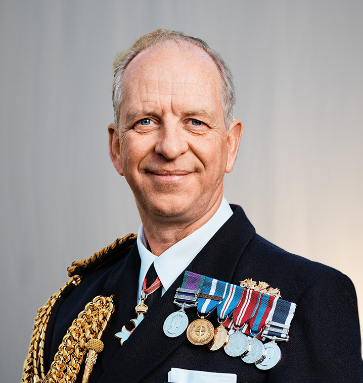 His Excellency Vice Admiral Sir Jerry Kyd KBE